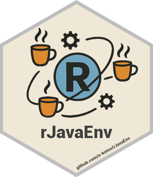 rJavaEnv website